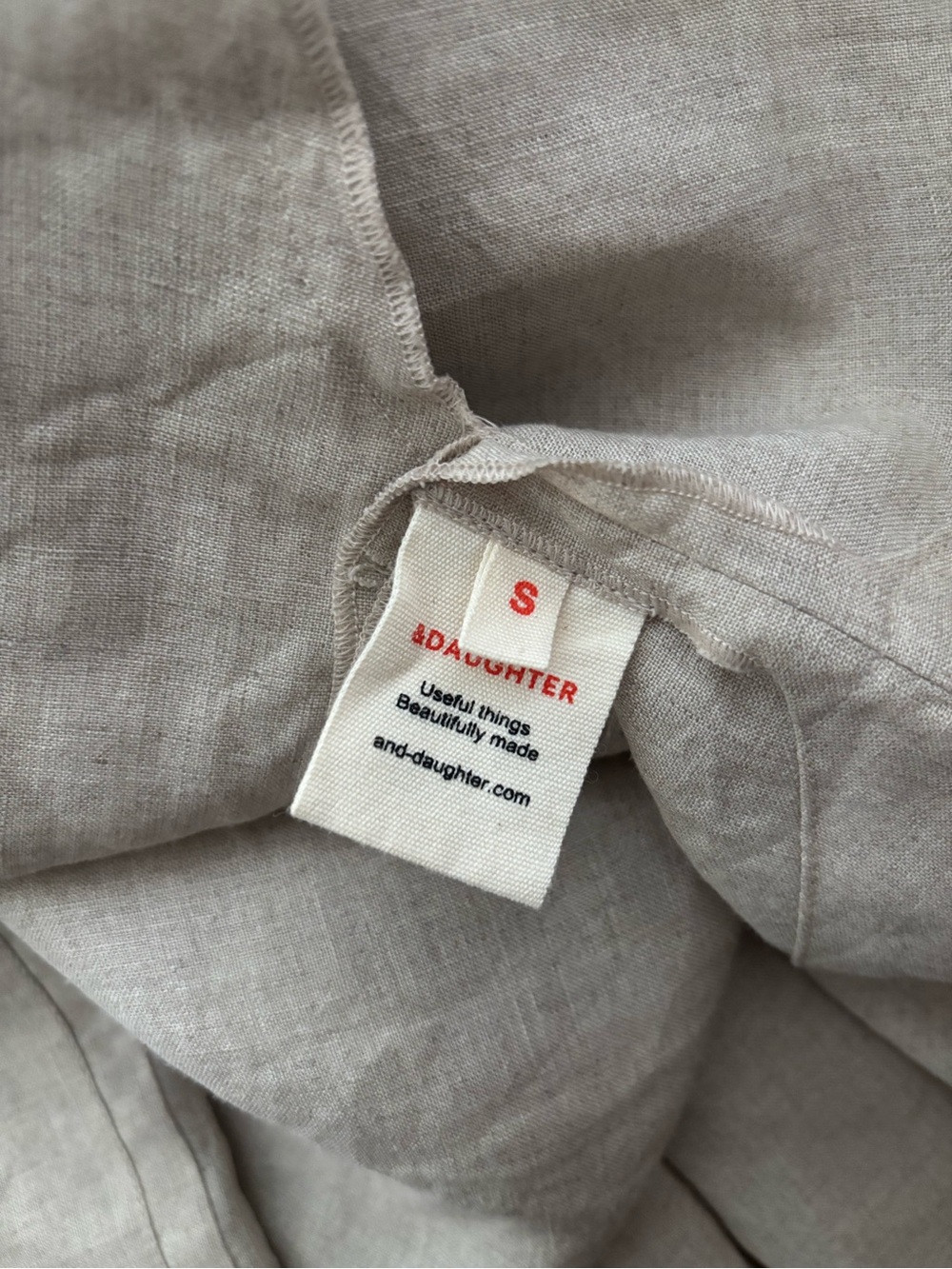 Women's Sleeveless Midi Dress in Light Taupe - Picture 7 of 8